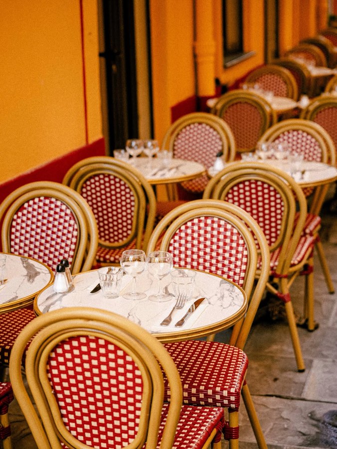 La terrasse, rue Sainte-Réparate